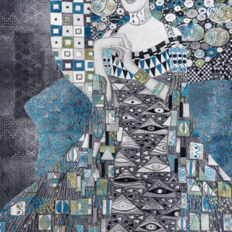 Ковёр из бамбукового шёлка Турция FRIDA (KARTAL)  - 200x290x7 (FRID_M_TK85B-COK-KGRI)