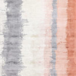 Ковёр ручной набивки (Индия), арт-шёлк OCEAN (TULSI)  - 200x300x10 (OCE_RN_RED-GREY)