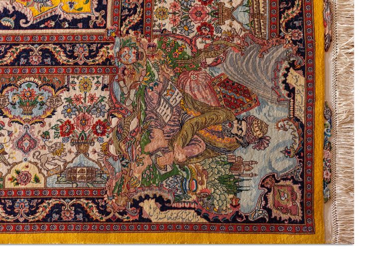 Ковёр ручной работы (Иран), шерсть TABRIZ 40 (MOURO INTERTRADE)