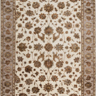 Индийский ковёр из шерсти и шёлка - PLATINUM - PLAT_R_AK1500-BIVR-FAW - 249 x 354