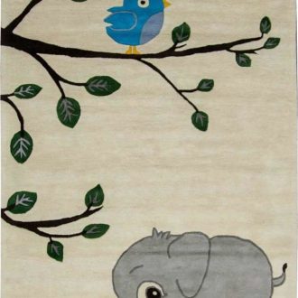 Ковёр ручной набивки (Индия), хлопок HAPPY DAY (MARWAR)  - 200x300x10 (HAP_RN_6N3-02-IVR)