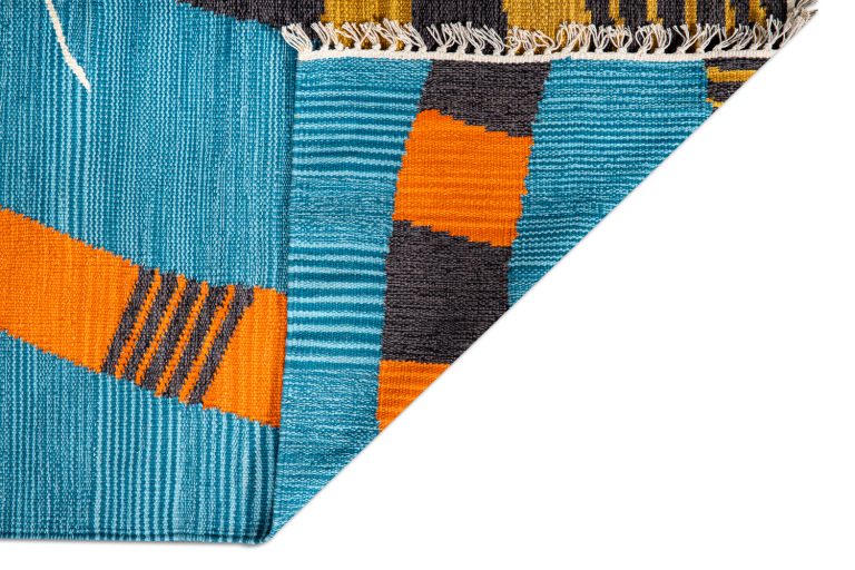 Ковёр ручной работы (Индия), хлопок ARCTIC KILIM (EAST WEST TRADING)