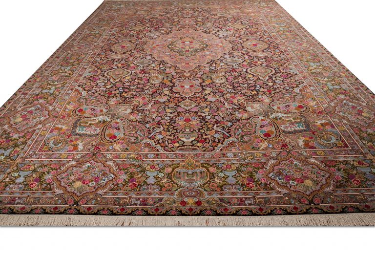 Ковёр ручной работы (Иран), шерсть TABRIZ 40 (MOURO INTERTRADE)
