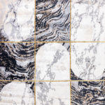 Ковёр ручной работы (Индия), арт-шёлк MARBLE T (TULSI)  - 242x297x6 (MRBL_R_MARBLE-LINES-6-COLOR-1)