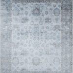 Ковёр ручной работы (Индия), арт-шёлк 98JN (DIAMOND CARPETS)  - 197x300x5 (98JN_R_98JN-IVR-GREY)
