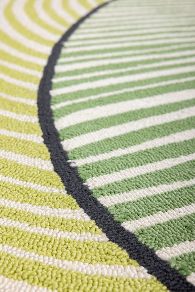 Ковёр Manila Leaf Botanical Green 446107 — SANDERSON