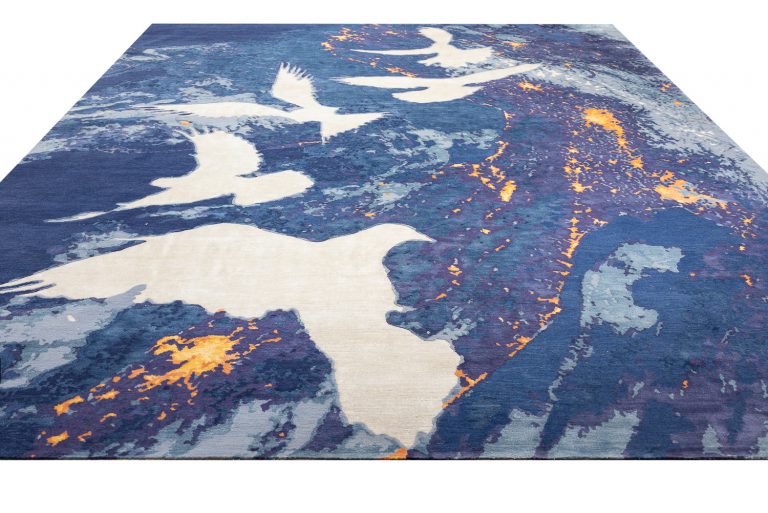 Ковёр ручной работы (Непал), эвкалиптовый шёлк ART COLLECTION (TIBET CARPET)