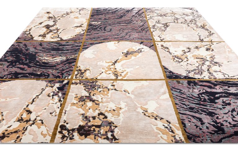 Ковёр ручной работы (Индия), арт-шёлк MARBLE T (TULSI)
