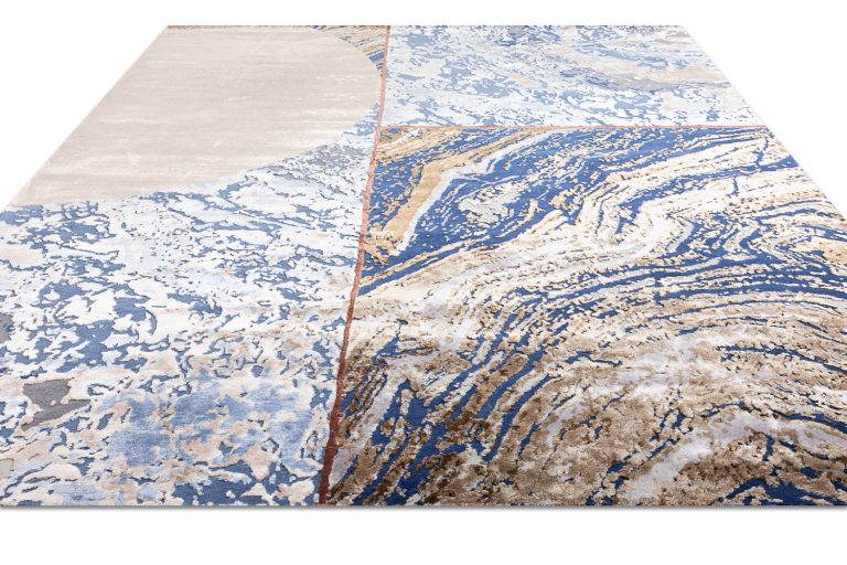 Ковёр ручной работы (Индия), арт-шёлк MARBLE T (TULSI)