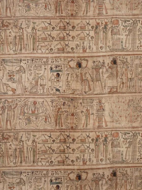 Ткань лён Pierre Frey Le Scribe - Papyrus