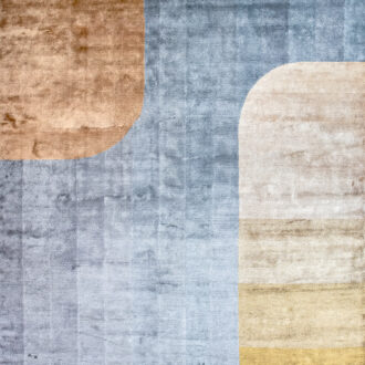 Ковёр - BAUHAUS от TULSI - 251 x 301 - BAUH_R_DESIGN №03-2-GREY-GOLD