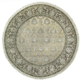 Ковёр - KING OF AGRA от RAJPUT CARPETS - 197 x 197 - RAJ14_R_RO131-CRE-BEI(REIN-1)(Round)