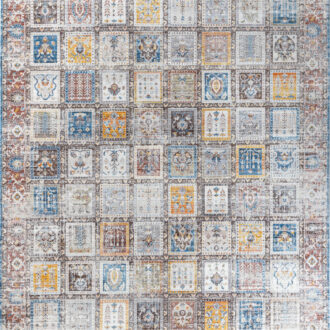 Ковёр - MYSTIC от ART DIS TIC.LTD.STI. - 400 x 480 - MYST_M_0609A-NAVY-RED