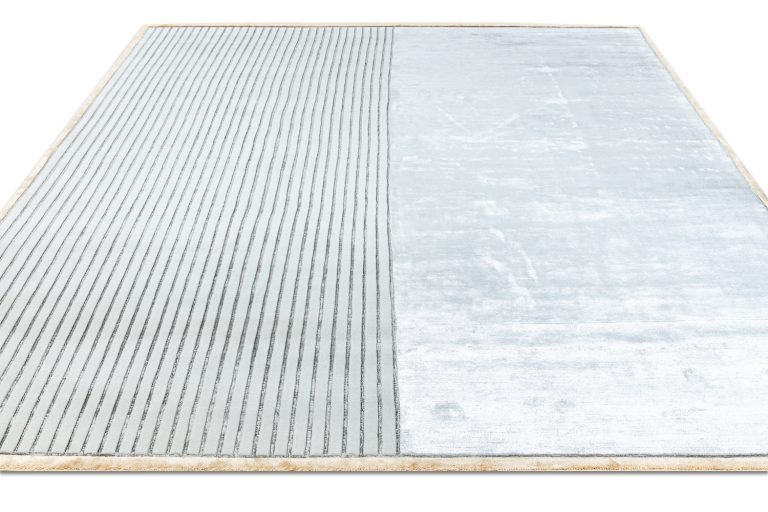 Индийский ковёр из арт-шёлка и шерсти — CARTIE COLLECTION — LUX4-MULTI