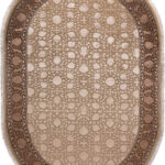 Ковёр - KING OF AGRA от RAJPUT CARPETS - 200 x 296 - RAJ14_R_RO11-GLD-BRN(Oval)