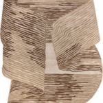 Ковёр - LUCIO от JAIPUR - 244 x 305 - LUO_RN_TOP262-AWHITE-TBROWN