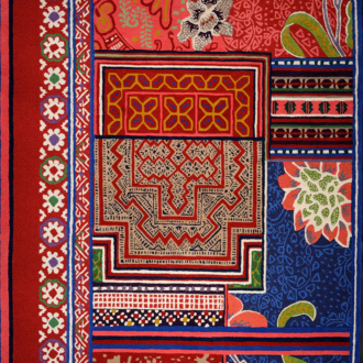 Ковёр - Toulemonde Bochart - Baya Multi rouge - 200 x 300