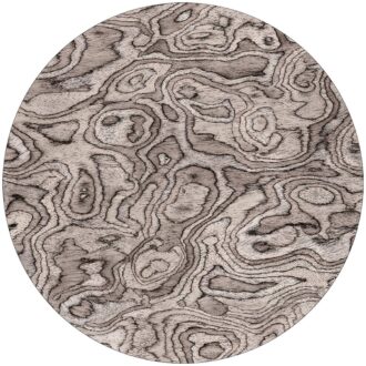 Ковёр - Beetle Grain Round Oyster - MOOOI - 350 x 350