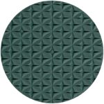 Ковёр - Clover Tile Round Greenhouse - MOOOI - 350 x 350