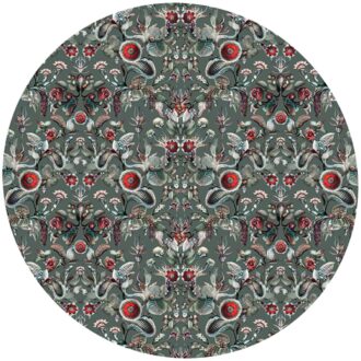 Ковёр - Coccinella Bella Round Green - MOOOI - 350 x 350