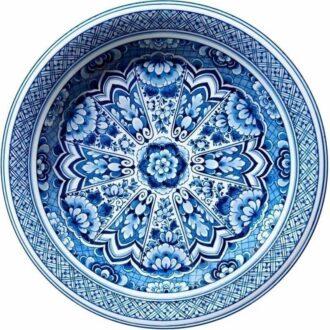 Ковёр - Delft Blue - MOOOI - 350 x 350