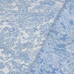 Ткань - Pierre Frey - Les pagodes - F3479002 - Bleu