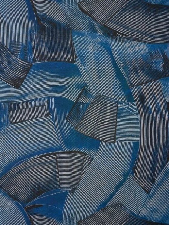Ткань - Pierre Frey - Nagoya - F3796001 - Indigo