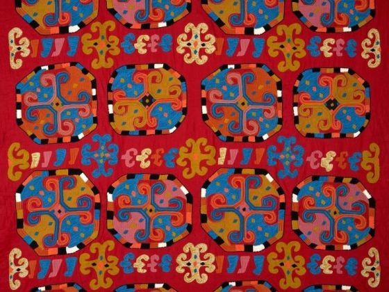 Ткань - Pierre Frey - Lhassa - F3801001 - Carmin