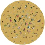 Ковёр — Garden of Eden round yellow — MOOOI