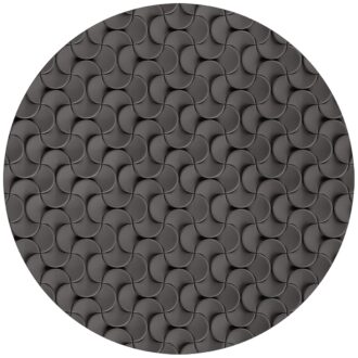 Ковёр - Lotus Tile Round Denim - MOOOI - 350 x 350