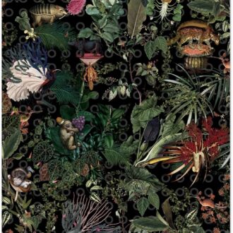 Ковёр - Menagerie raven rectangle - MOOOI - 300 x 400