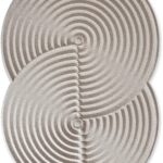 Ковёр - Orbital Midnight Dunes Eight shaped - MOOOI - 217 x 250