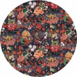 Ковёр - Rendezvous Tokyo Blue Indigo Round - MOOOI - 350 x 350