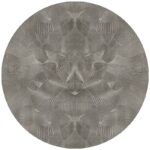Ковёр - Techno Bee Round Silver - MOOOI - 350 x 350