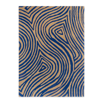 Ковёр Decor Groove Electric blue 097708 - Brink & Campman - 160 x 230