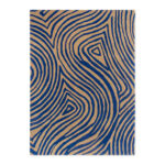 Ковёр Decor Groove Electric blue 097708 - Brink & Campman - 250 x 350