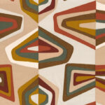Ткань West Dream - Orange brûlé ocre - Casamance - 43780356