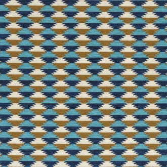 Ткань Moki - Ocre turquoise - Casamance - 47370236