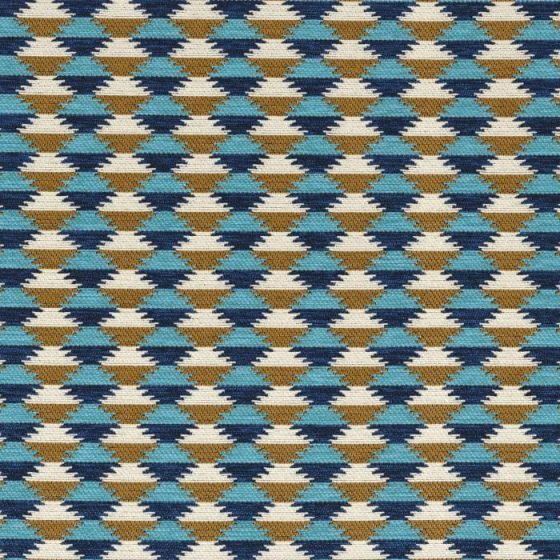 Ткань Moki - Ocre turquoise - Casamance - 47370236