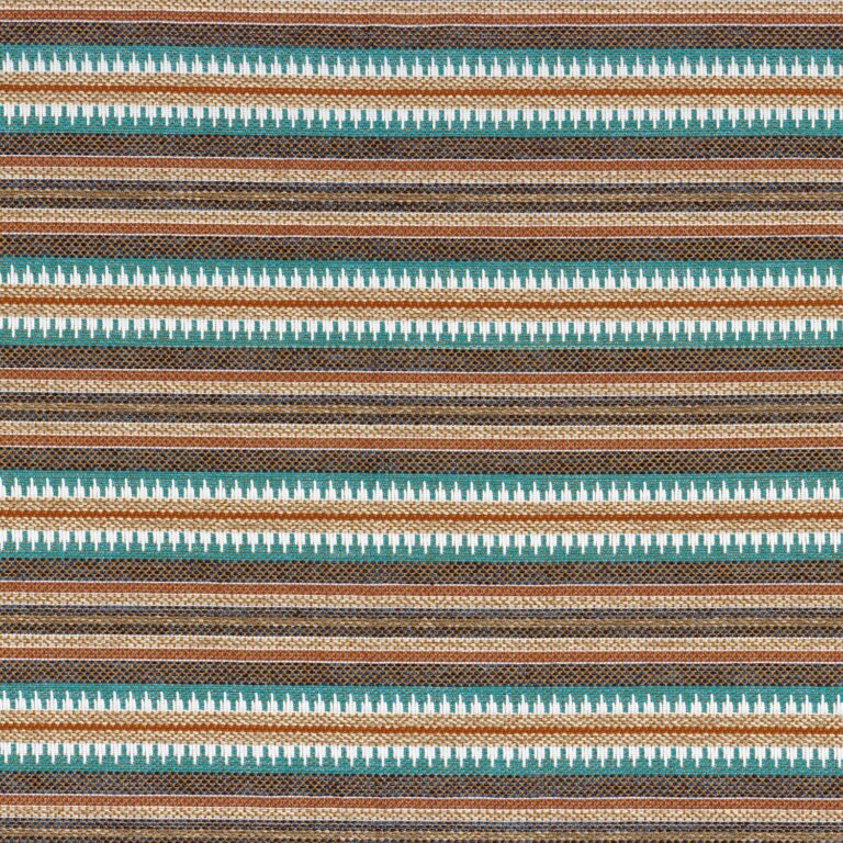 Ткань Serapes — Turquoise marine — Casamance — 45170308