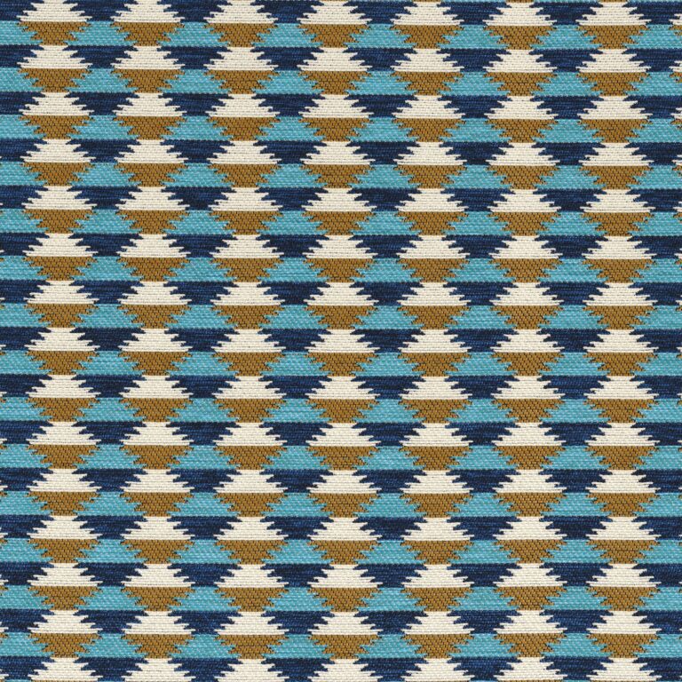 Ткань Moki — Ocre turquoise — Casamance — 47370236