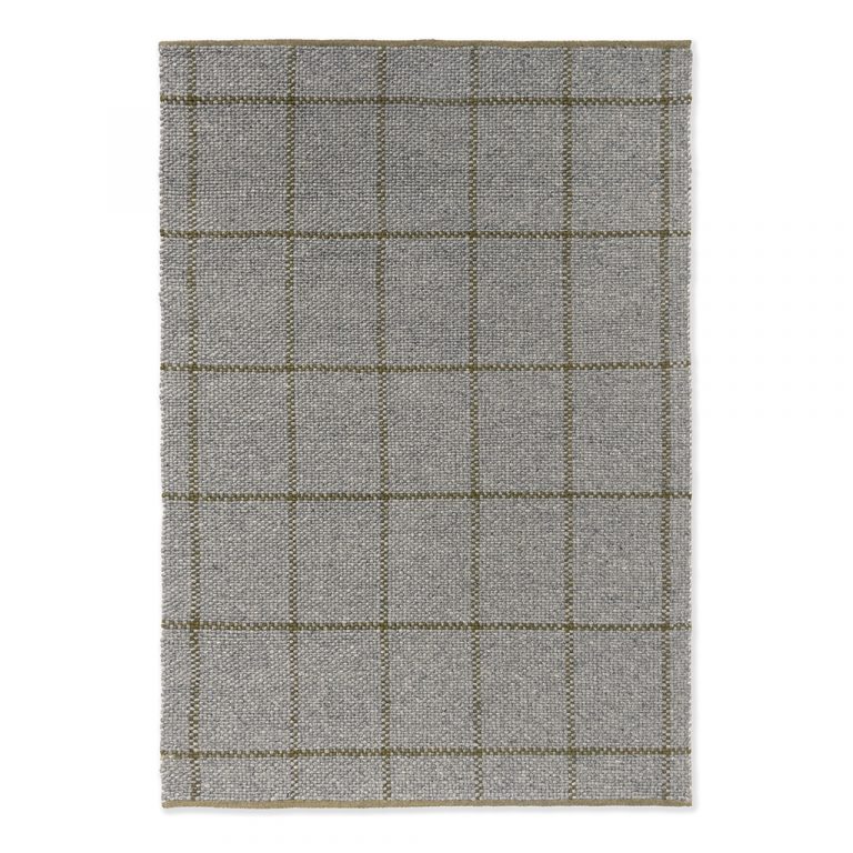 Ковёр Craft Matter Check Slate-Olive 049104 — Brink & Campman
