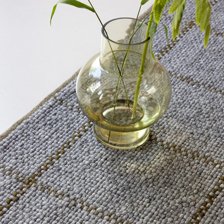 Ковёр Craft Matter Check Slate-Olive 049104 — Brink & Campman