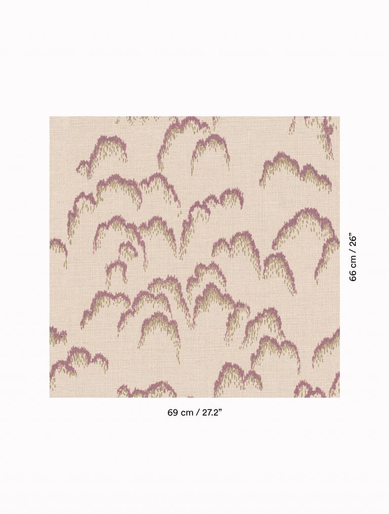 Ткань Dedar Lilaz 001 malva, фото 2