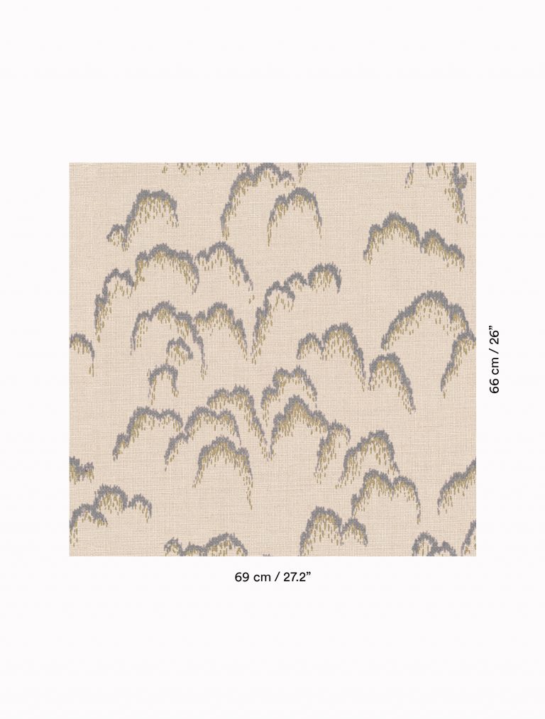 Ткань Dedar Lilaz 004 tempesta, фото 2