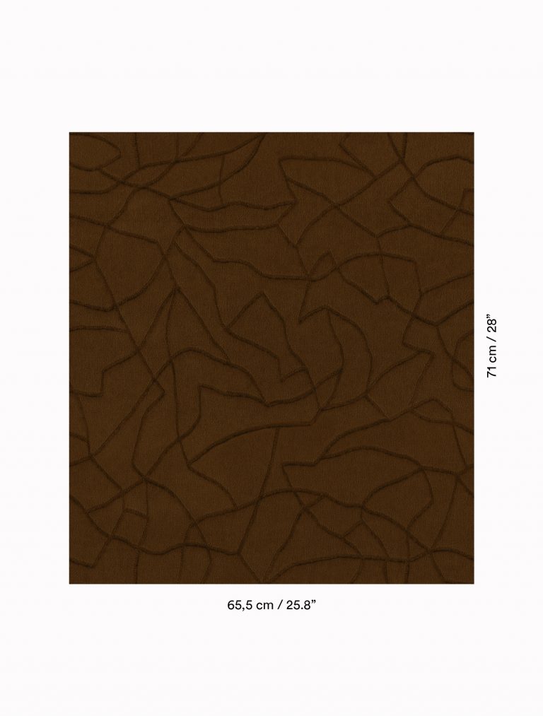 Ткань Dedar Script 001 tabacco, фото 2