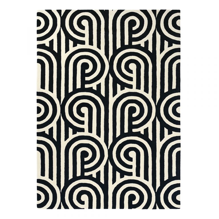 Ковёр Turnabouts Black 039205 — Florence Broadhurst
