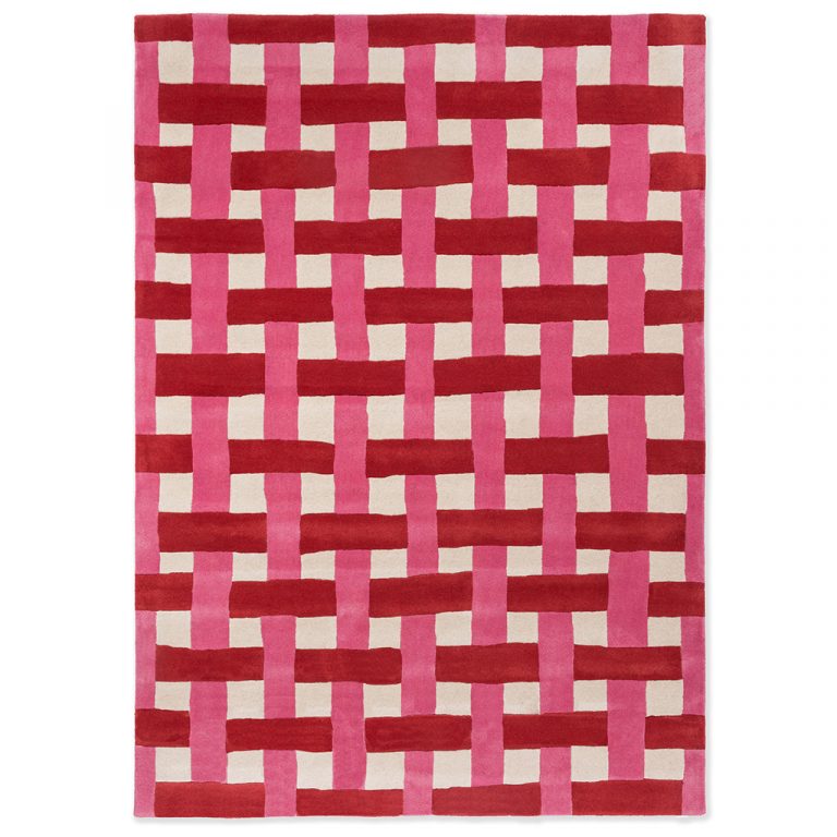 Ковёр Basket weave Coral/Rose 144102 — Harlequin
