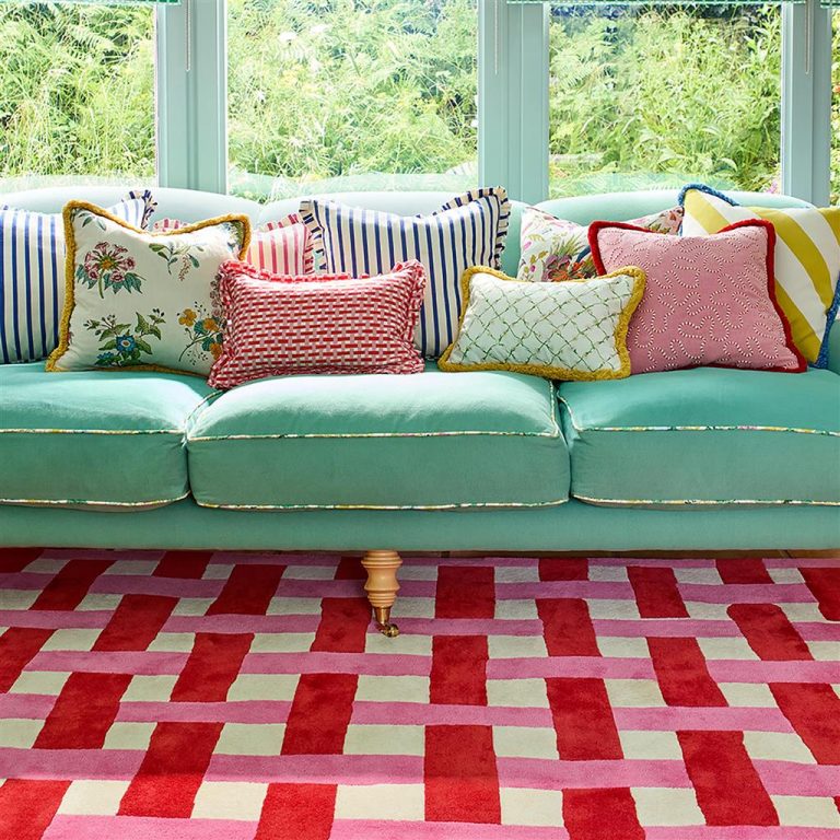 Ковёр Basket weave Coral/Rose 144102 — Harlequin