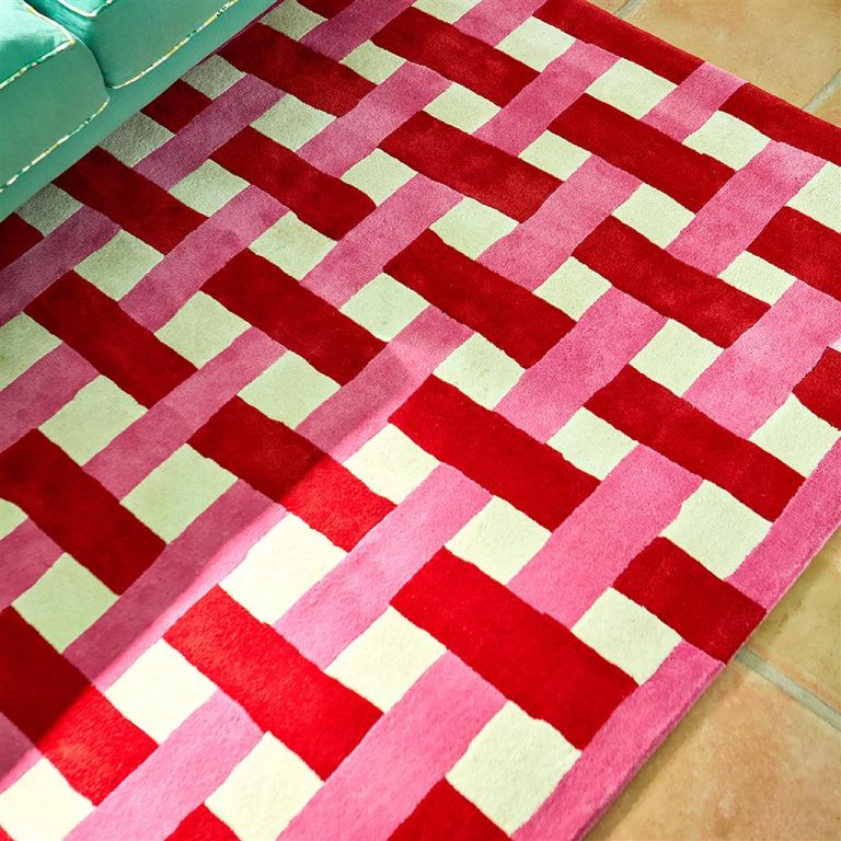 Ковёр Basket weave Coral/Rose 144102 — Harlequin